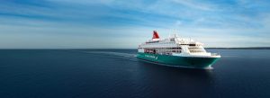 Go Nordic Cruise Line ferry sailing from Copenhagen to Oslo across the Scandinavian Sea